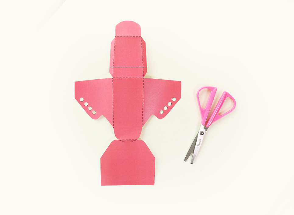 3D Paper Shoes Kids Crafts Printable