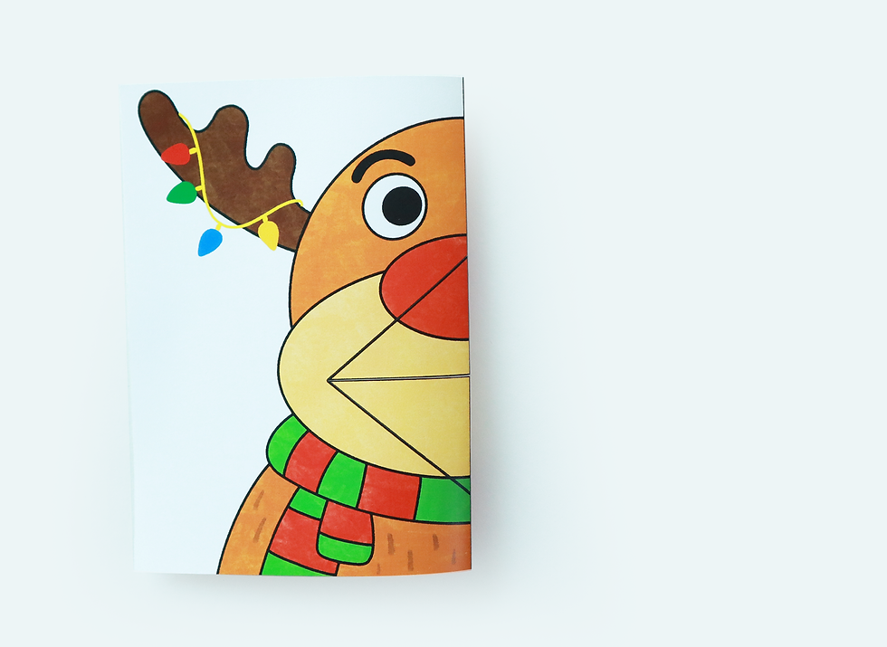 Printable Christmas Pop up Card Templates