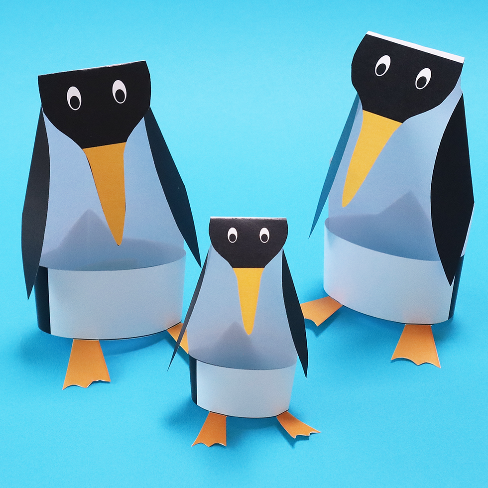 Penguin Craft Activity For Kindergarten