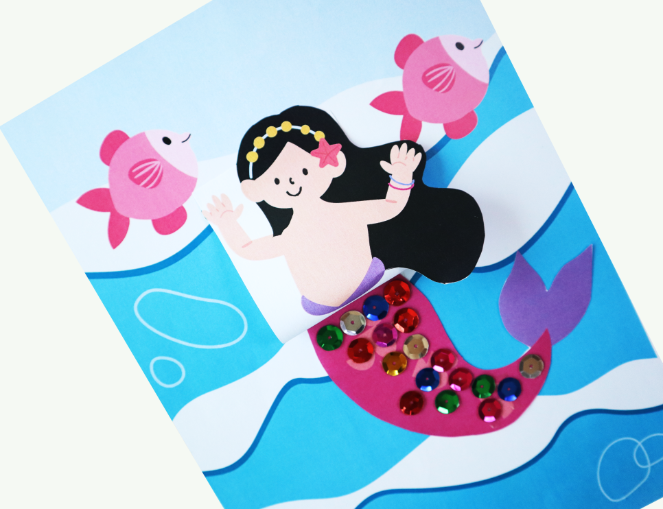 Ocean Animals Kids Crafts Printables