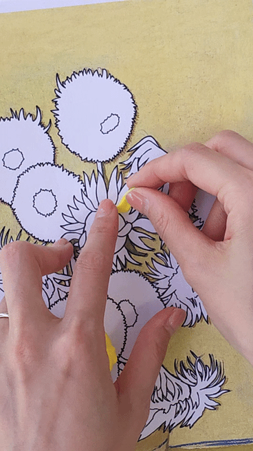 Van Gogh Inspired Sunflowers Clay for Kids