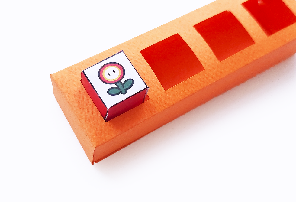 DIY Custom Paper Keycap Printable | Super Mario Keycap Craft for Kids