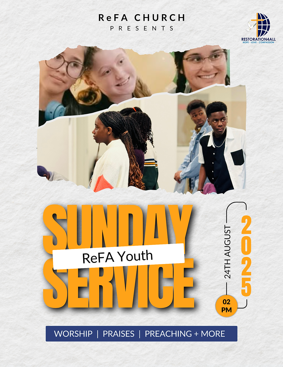 ReFA Youth: End of Summer - Special Sunday