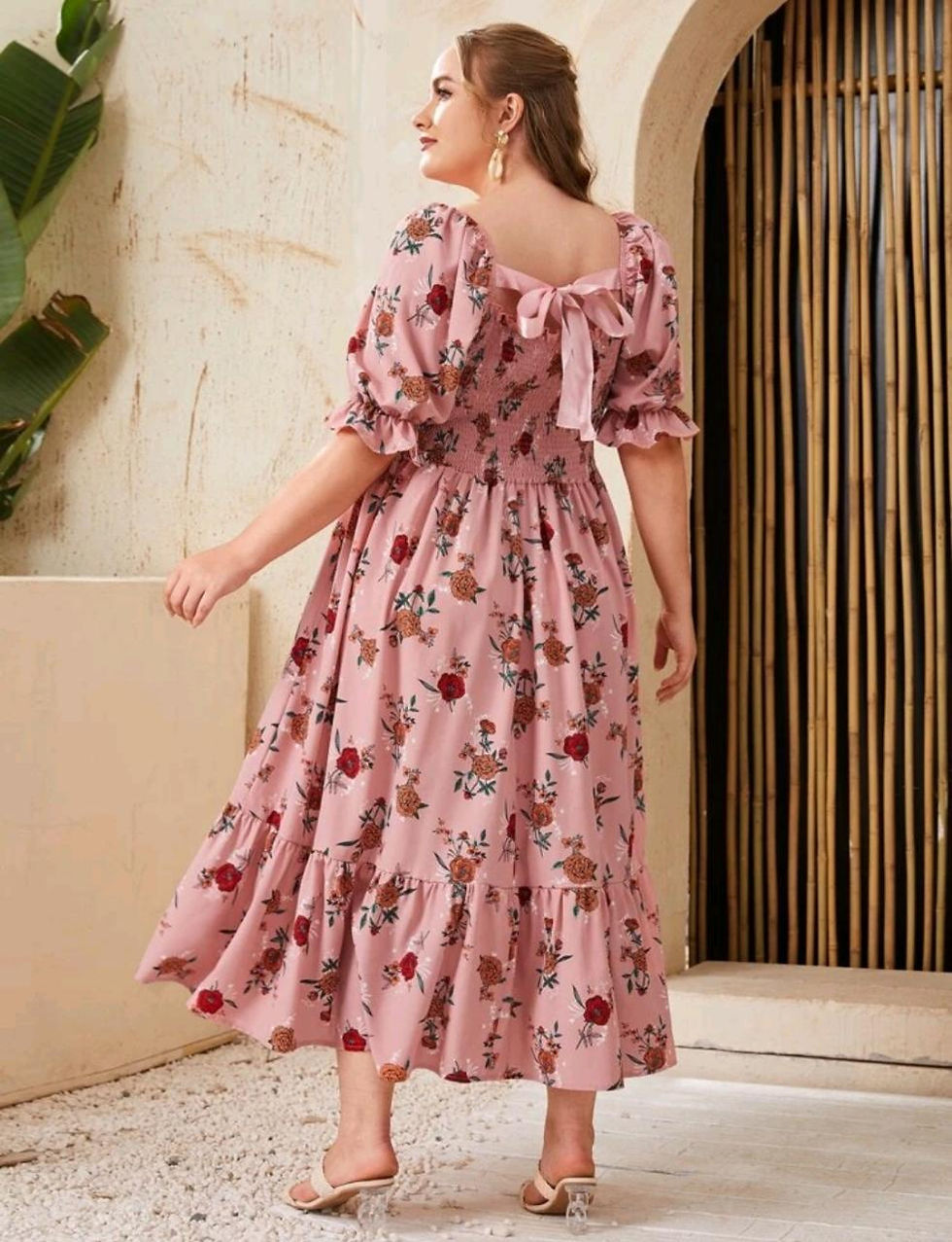 Miniatura: Vestido Floral Plus Size