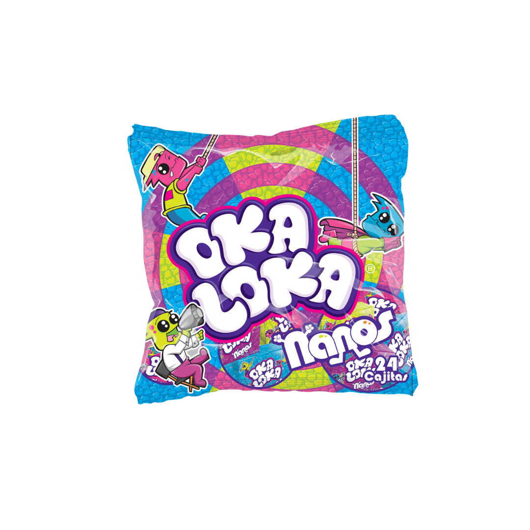 Oka Loka Nanos  Funda x 24 u