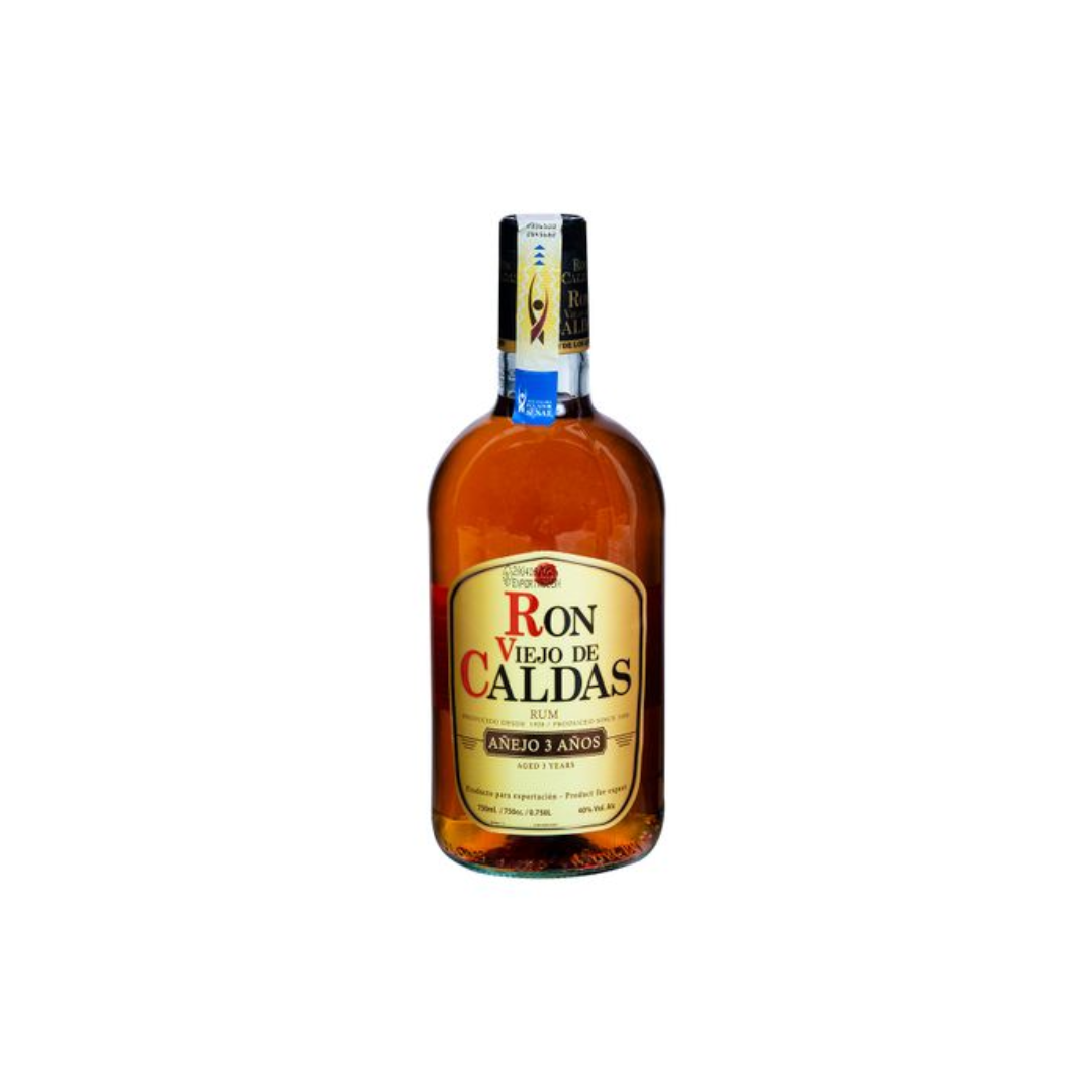 Ron Viejo de Caldas 3 años 750ml