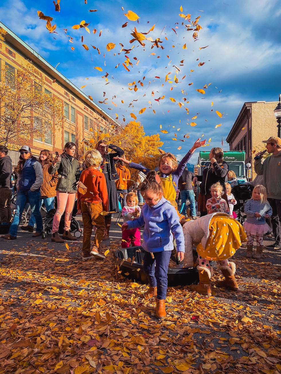 One of Livingston, Montana's many fall festivals and events. Image courtesy of Explore Livingston.