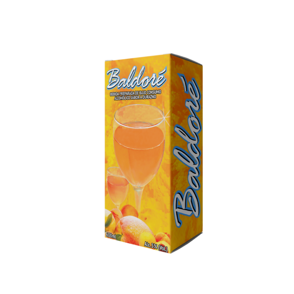 Vino Baldoré Durazno 600ml