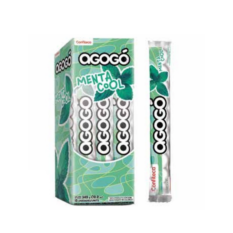Chicle Agogo Menta 15 un