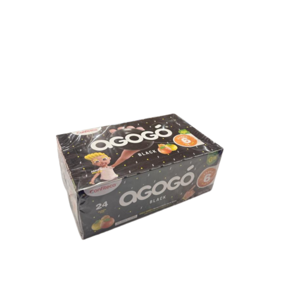 Chicle Agogo Negro 24 U