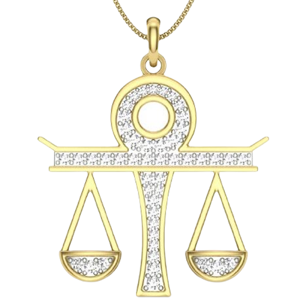 Moissanite Gold Plated Silver Radiant Starburst Pendant