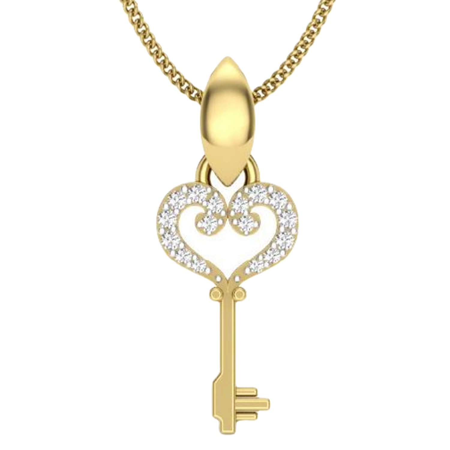 Moissanite Gold Plated Silver Radiant Starburst Pendant