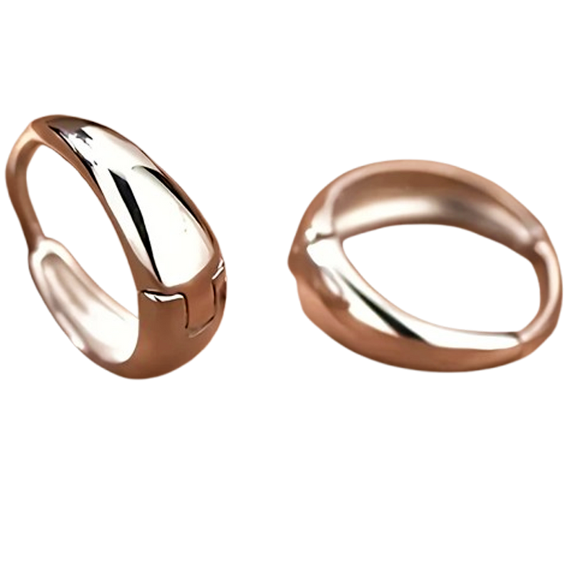 Sterling Silver Hoop Stud Earrings for Women