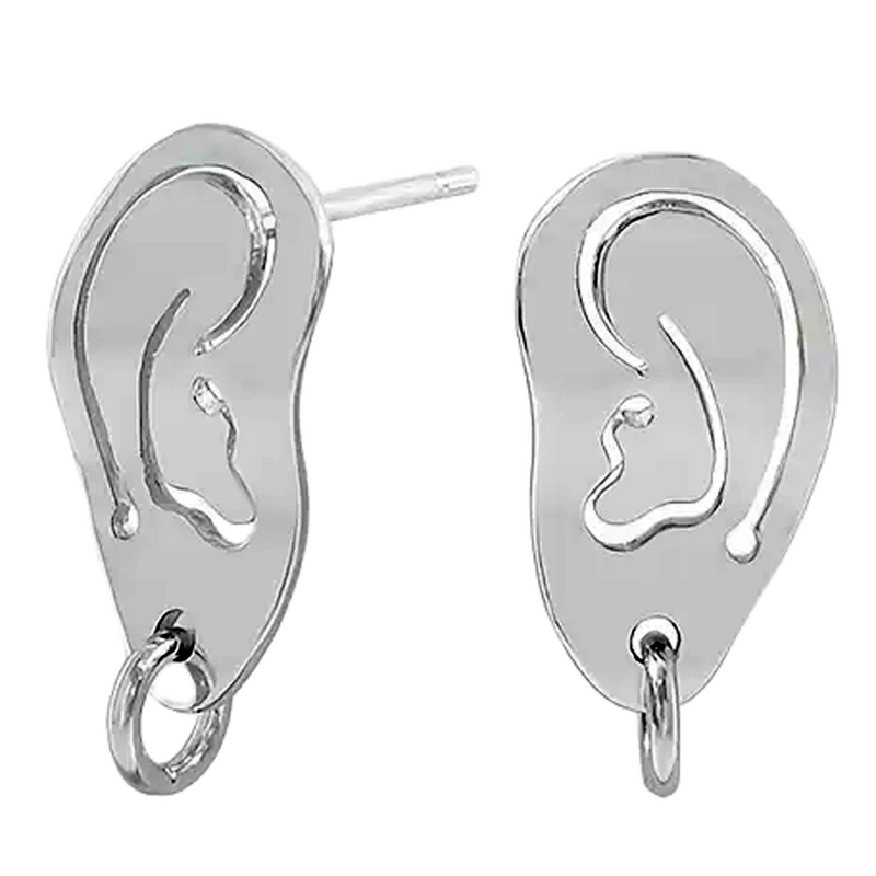 Sterling Silver Ear Stud Earrings for Women