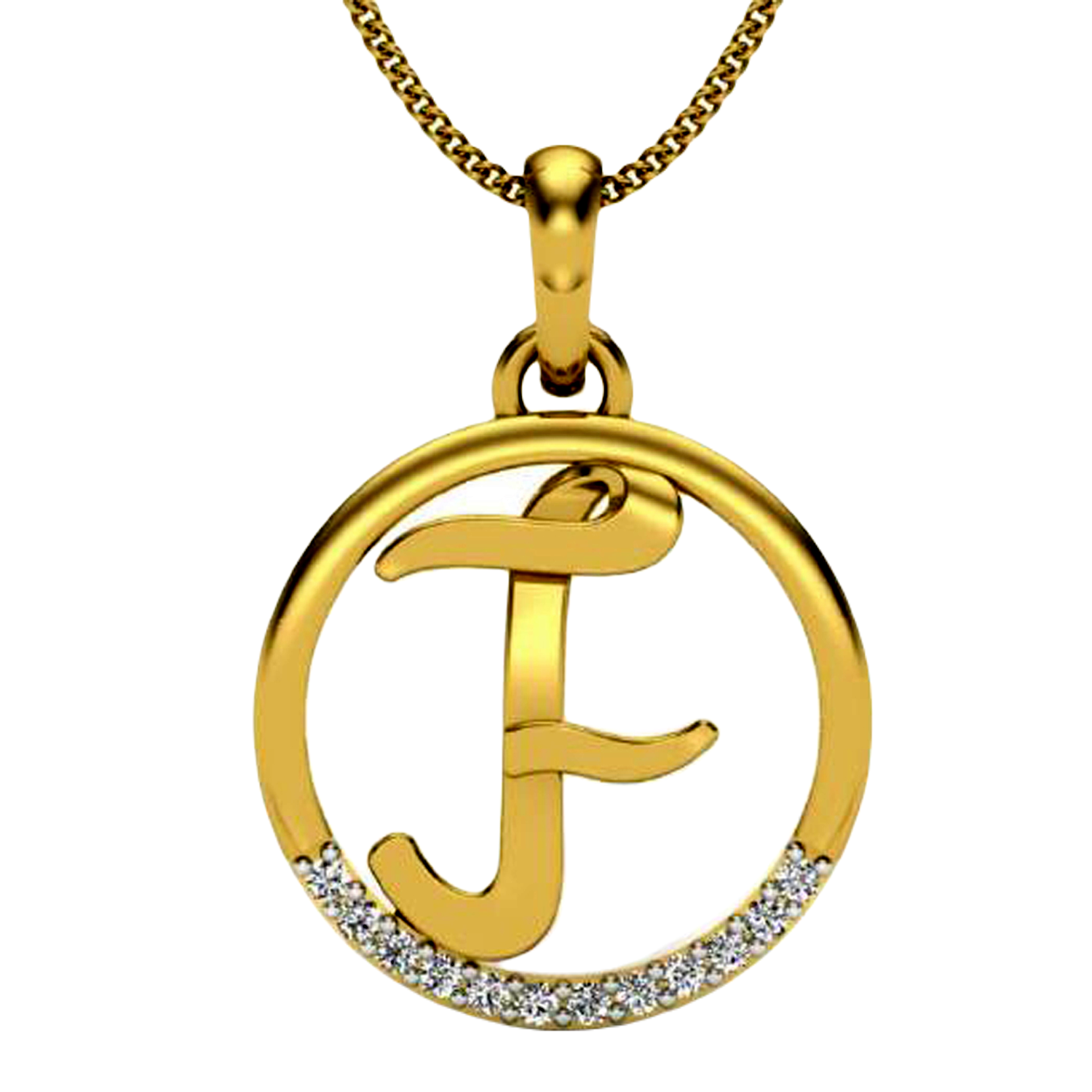 Moissanite Gold Plated Silver Cosmic Beauty Pendant