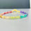 Thumbnail: 7 Chakra Stone 3-3.5mm Faceted 7 Inch Clasp Bracelet