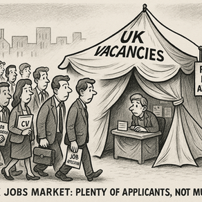 The UK Jobs Market: Employment Levels vs. Advertised Vacancies
