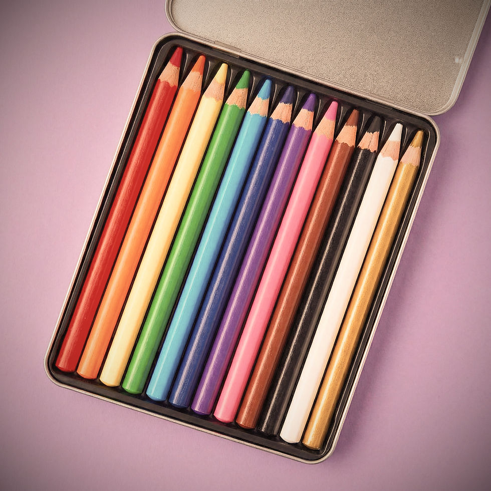 Colored Pencils Box