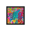 Thumbnail: Colorful Maximalist Framed Canvas Art