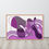 Thumbnail: Purple Geometrical Abstract Framed Print