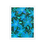 Thumbnail: Maximalist Blue Floral Framed Art Print