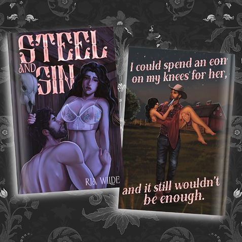 Steel & Sin Ria Wilde Venom and Lace Book Box