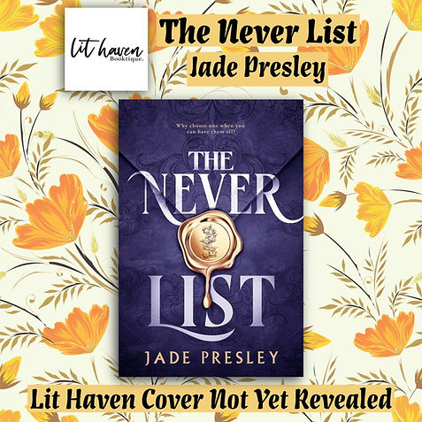 The Never List Jade Presley Lit Haven