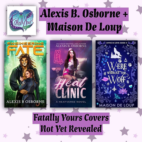 Engineering Fate Alexis B Osborne Fatally Yours Book Box