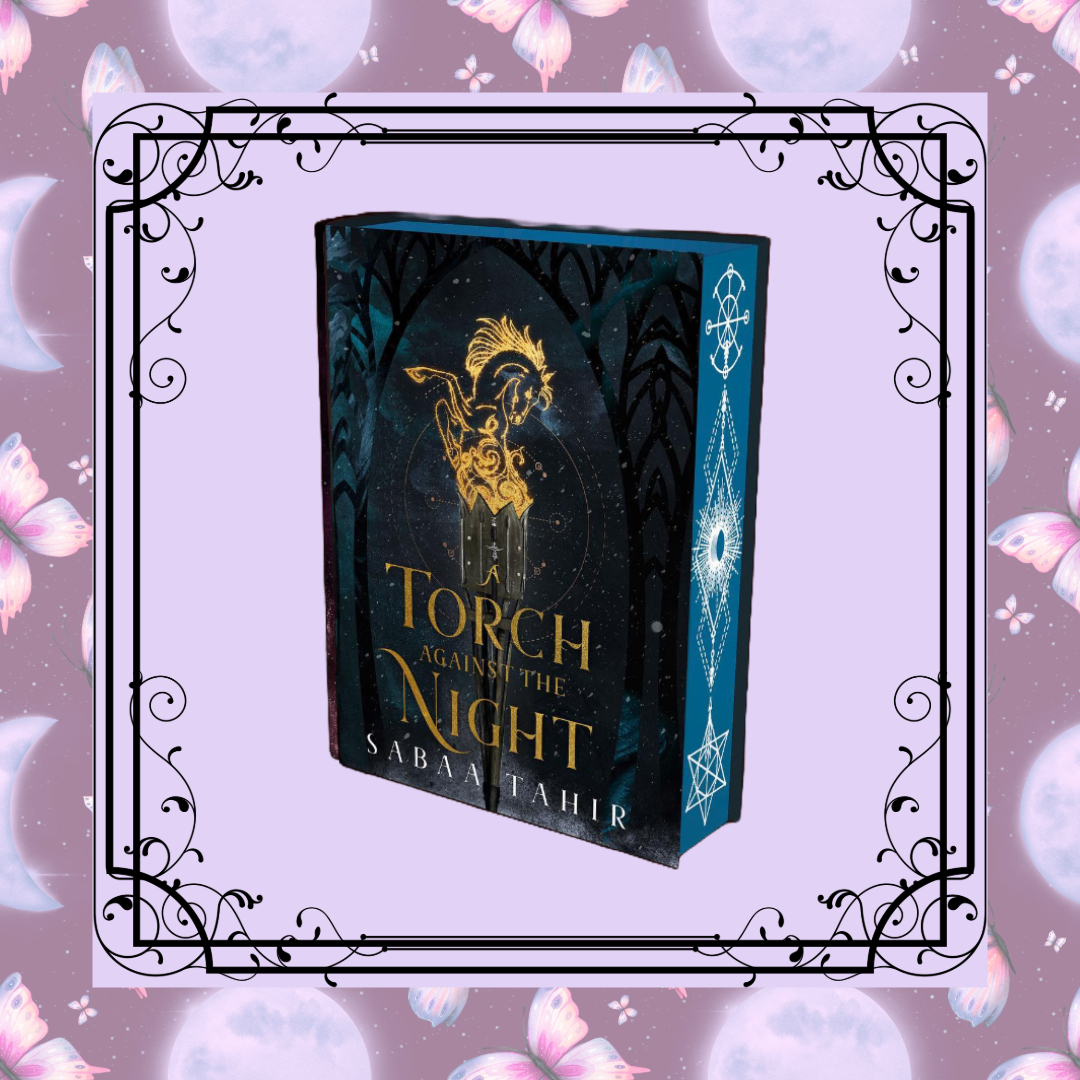 A torch against the night