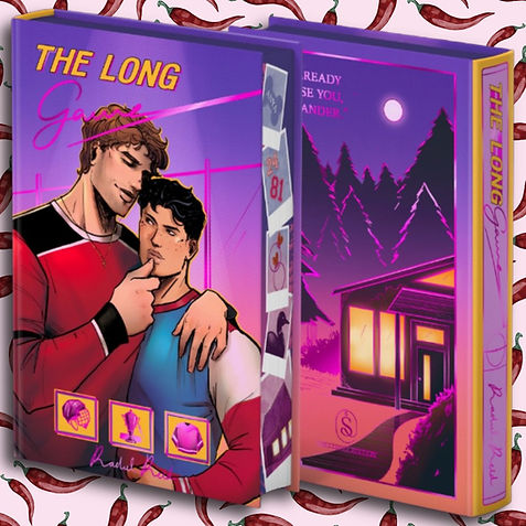 The Long Game Rachel Reid Smut and Sip Book Box
