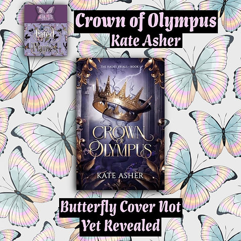 Crown of Olympus Kate Asher Butterfly Book Club Fated Flames