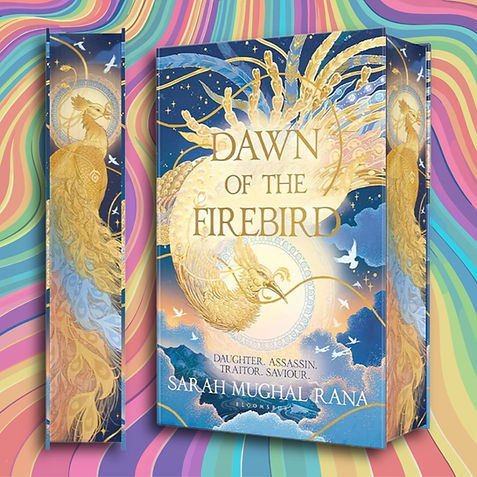 Dawn of the Firebird Sarah Mughal Rana Bibleophile Custom Sprayed Edges