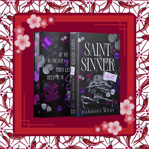 Her Saint Harmony West Saint & Sinner Duet Smut & Sip Book Box