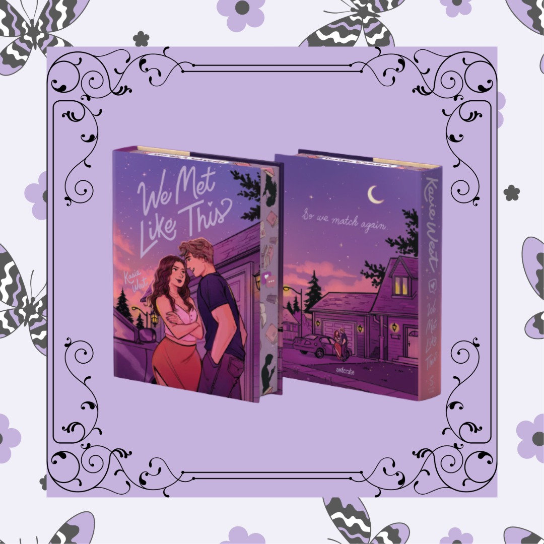 We Met Like This Kasie West OwlCrate | Books & Spreadsheets