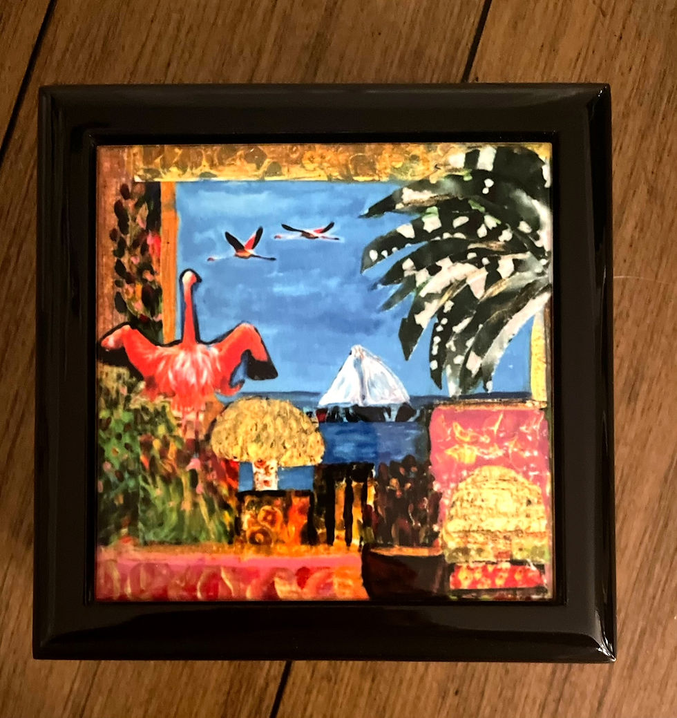 Thumbnail: Meet Me at the Tiki Keepsake Box