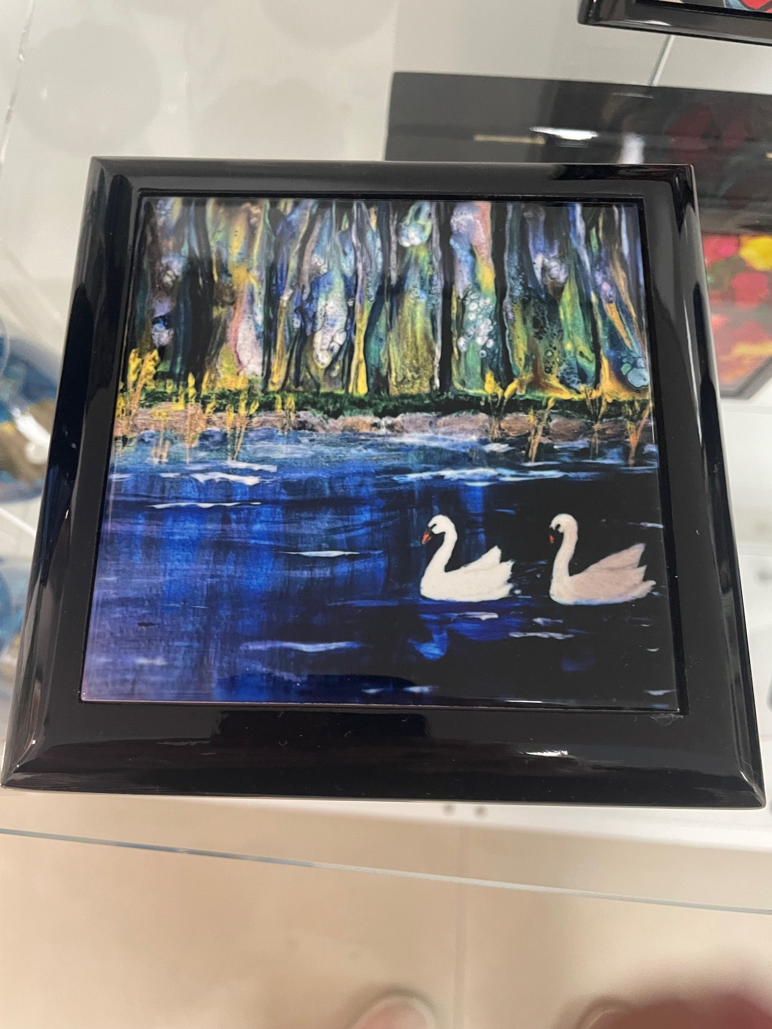 Floating in the Everglades Keepsake Box