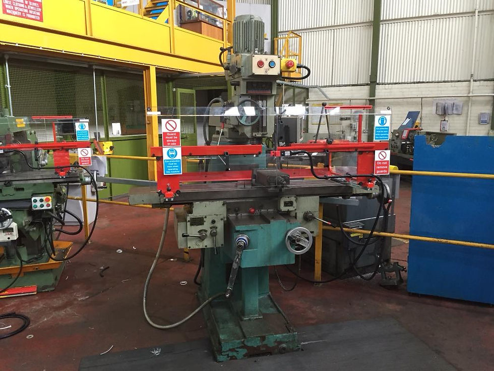 Bespoke interlocked safety guarding systems