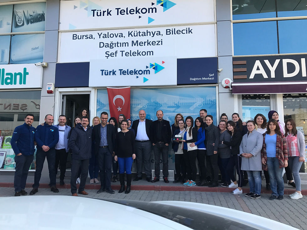 Şef Telekom Ekip 2.Yıl Pasta