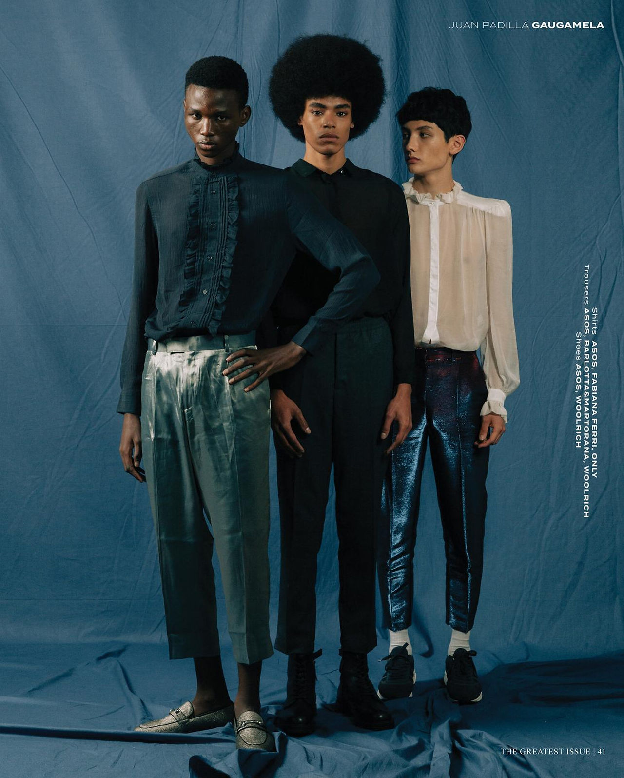 editoriale pubblicato su iconic artist di cui ho fatto lo styling