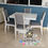 Miniatura: Comedor Donali 4 sillas gris 