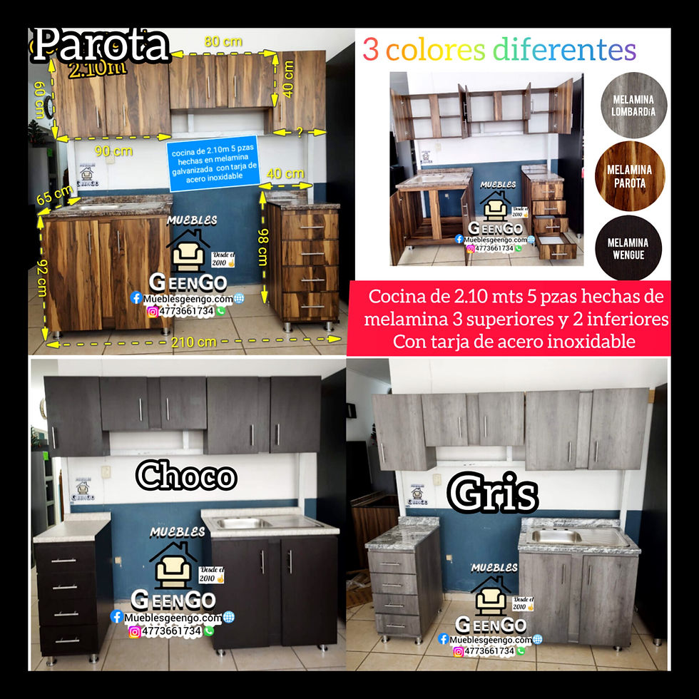 Miniatura: Cocina Apolinar gris 2.10