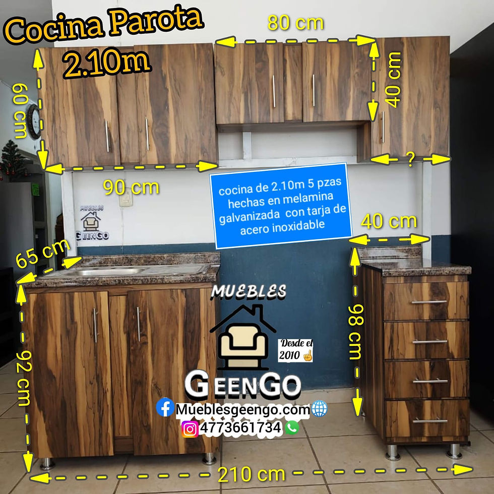 Miniatura: Cocina Apolinar parota 2.10