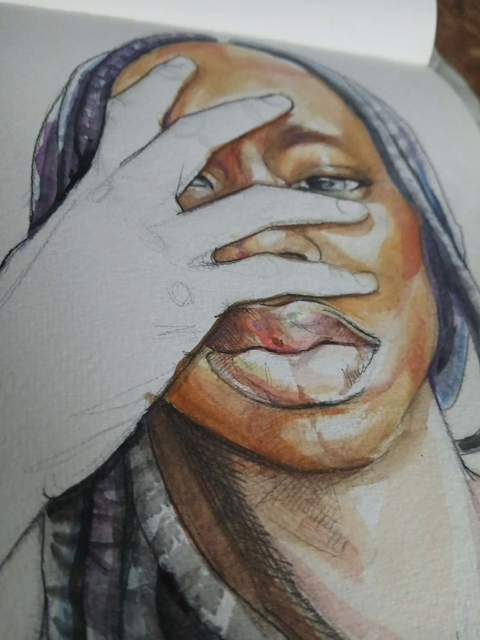 Acrylic painting by Darnell Chambers