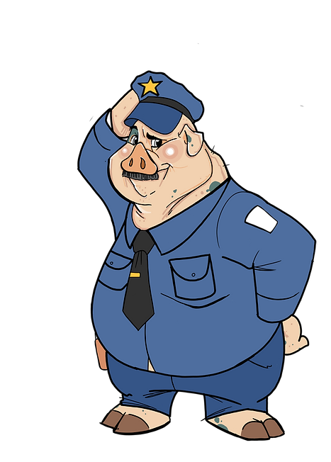 deep fried bacon cartoon