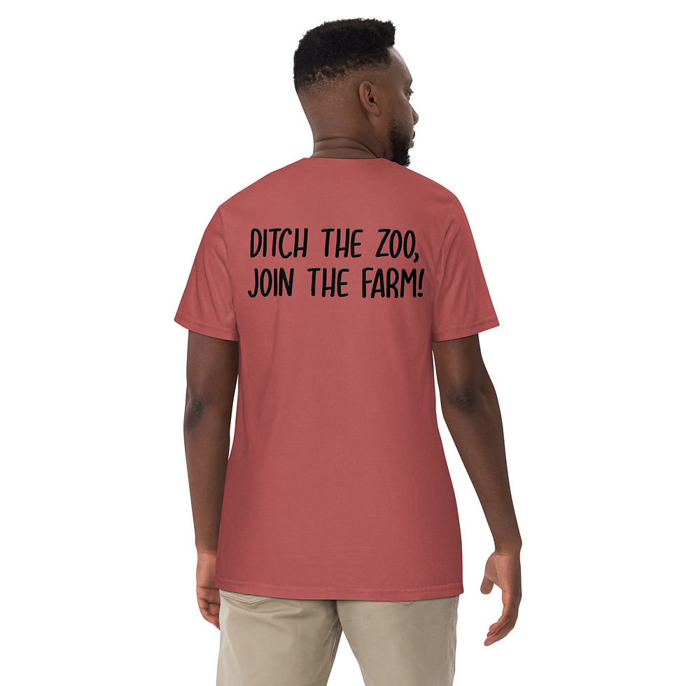 Thumbnail: BAA Unisex garment-dyed heavyweight t-shirt