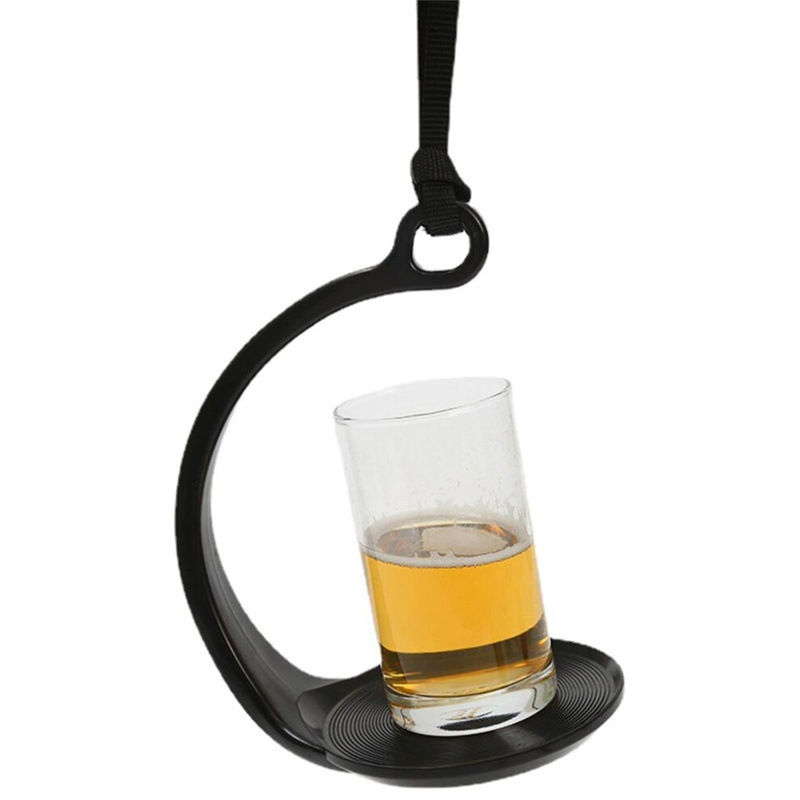 Thumbnail: Spillproof Cup Holder with Strong Grip and Strap