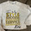 Thumbnail: "Eras" White Front & Back Sweatshirt With Glitter