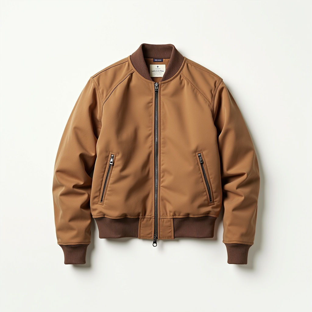 Suede Bomber Jacket