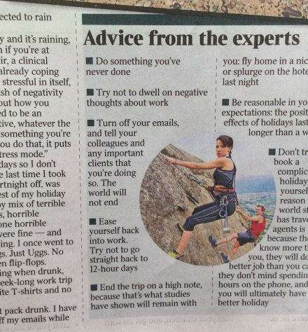 Is a Holiday Bad for Your Health?