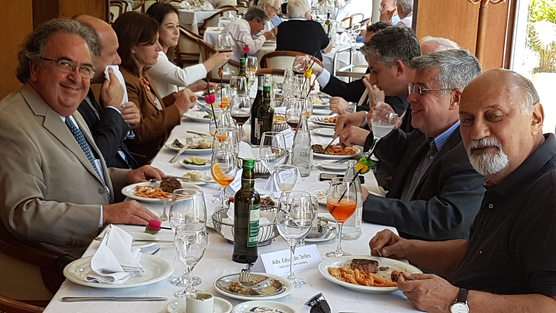 Almoço realizado no Circolo Italiano